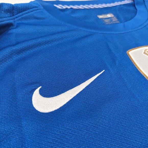 Ronaldo #7 Manchester United 2008/09 UCL Blue Away Nike Longsleeve Jersey - Picture 8 of 11